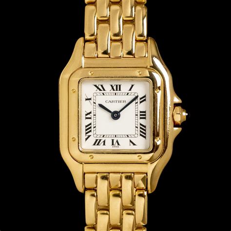 vintage watches cartier|vintage cartier watches women's.